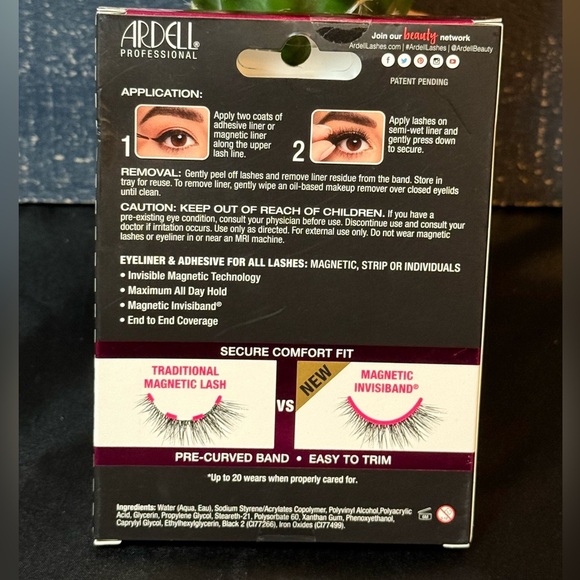 Ardell Magnetic Mega Hold Liner & Lash - Picture 2 of 4